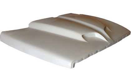 Fiberglass Ram Air II Hood 02-08 Dodge Ram 1500, 03-09 Ram HD - Click Image to Close